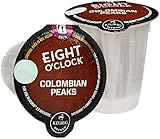 Eight O'Clock Coffee Colombian Peaks Coffee - K Carafe - 8 ct
