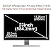 Xianan 23 inch Anti-Glare Anti-Peeping Privacy Filters 20×11.26inch/509x286mm 16:9 Display Filter Radiation Protection Computer Screen Protector Filmthumb 3