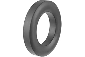 HUAREW FT-240-43 Ferrite Toroid Core, 2.4 Inch High-Performance 43 Material Ring to Reduce Signal Loss for RFI EMI RF HF Wires Suppression, Suitable for 5-500 MHz Applications