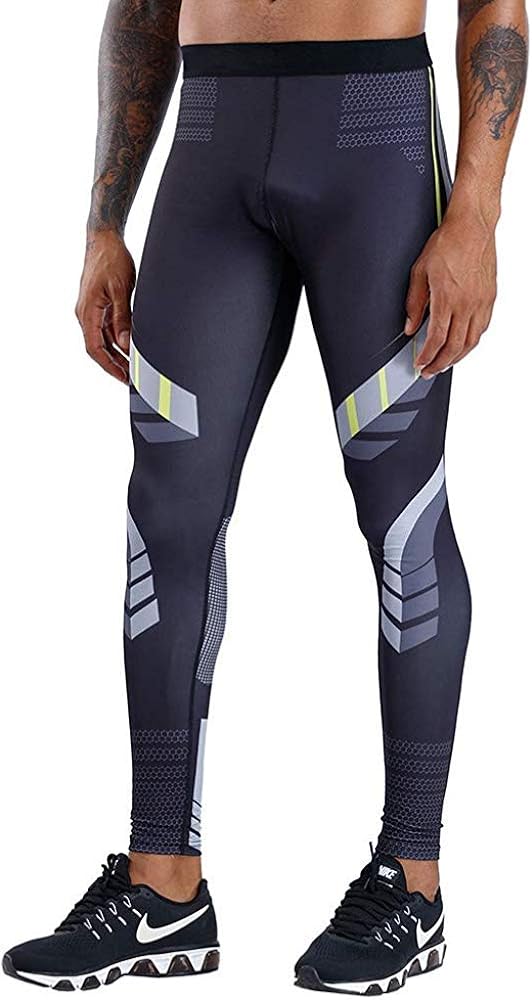 OEBLD Compression Pants Men Thermal Underwear Set Base Layer Dry Tights Gym Running Leggings Long Sleeve Shirt: Clothing
