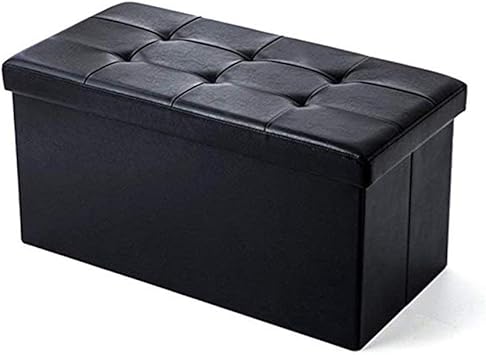 Hocker, Faltbare Aufbewahrung Osmanische Bank mit Klappdeckel