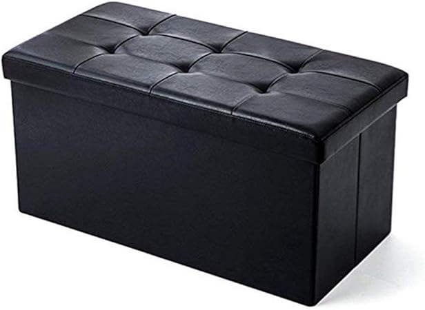 Hocker, Faltbare Aufbewahrung Osmanische Bank mit Klappdeckel
