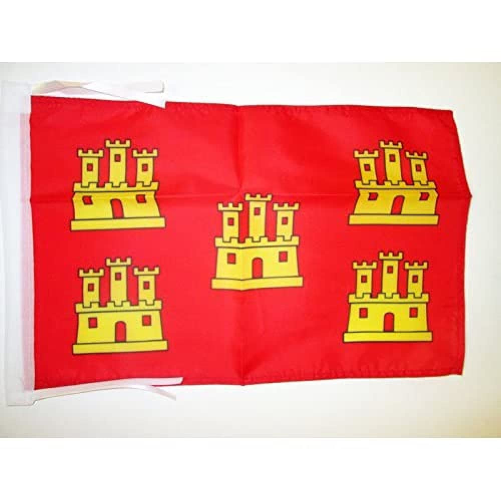 AZ FLAG - Poitou-Charentes Flag - 18'' x 12'' - 100% Polyester French region of Poitou-Charentes Small Banner with Two Cords - Fade Resistant - Vivid Colors - 18x12 in - 45x30 Cm — image 1