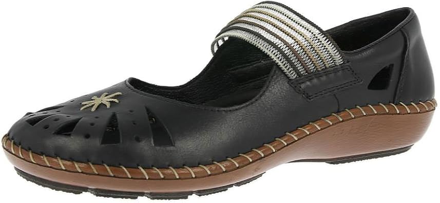 Amazon.com | Rieker Shoes Cindy 44865-00 Black | Shoes