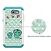 For Samsung Galaxy J3 Emerge Case, J3 2017 Case, J3 Prime Case, Amp Prime 2 Case, Express Prime 2 Case, MagicSky [Shock Absorption] Studded Rhinestone Bling Dual Layer Protective Case Cover (Owl)