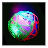 Light-Up Led Flashing Vibrating Bouncing Musical Ball b