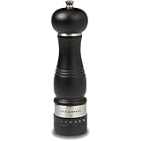 COLE & MASON Ardingly Wood Pepper Grinder - Wooden Mill Includes Gourmet Precision Mechanism and Premium Peppercorns, Dark Br