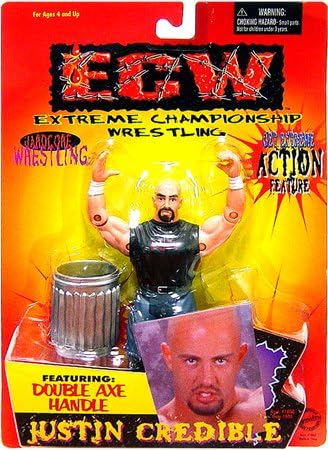 ECW Toymakers Action Figure Justin Credible [Black Shirt]