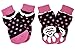 Posch Pet Socks for Small and Medium Breed Dogs. Anti-Slip Knit Socks with Traction Soles for Indoor Wear. Slip On Paw Protectors. Size XS, Pink