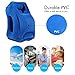 Angel Love Inflatable Travel Pillow, Inflatable Air Pillow with Ear Plugs, Eye Mask and Carrying Bag, Design for Airplane, Commute Transportation, Camping or Office Napping(Blue)