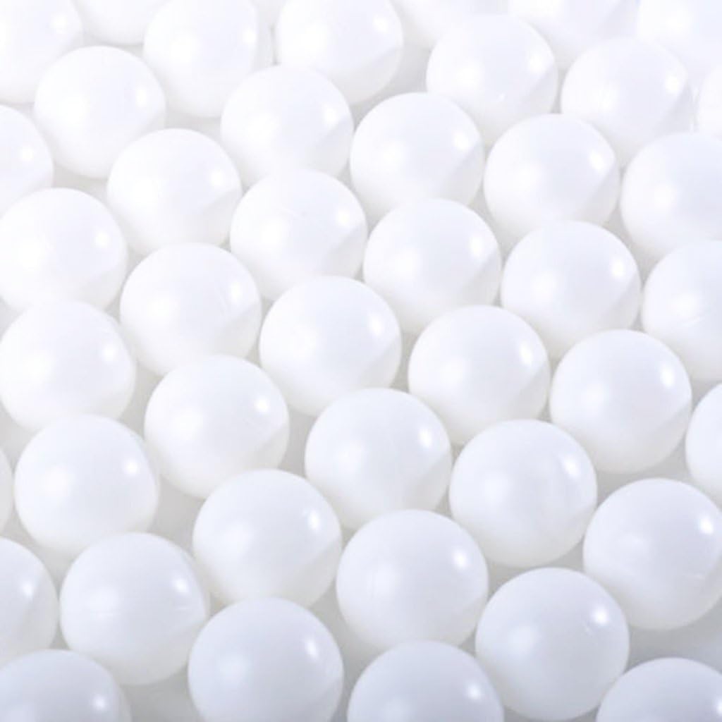 Pack of 150 Table Tennis Balls Plastic Ping Pong Balls 40mm for Amateur Entertainment, Table Tennis Training, Adults & Children Games (White)