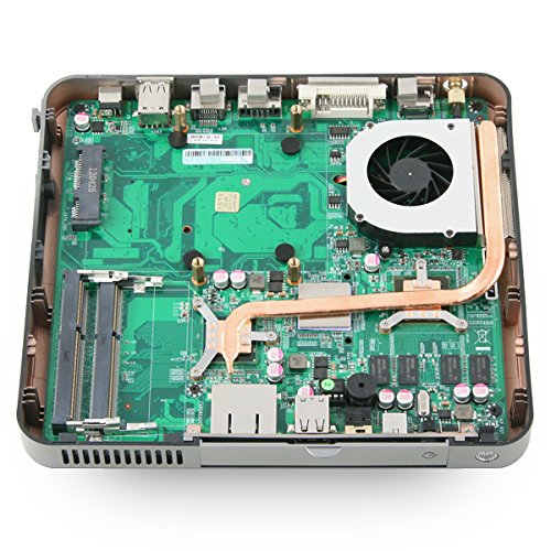 Jetway JBC600 Intel Atom NVIDIA ION MIni-Top Barebone PC,VESA,HBJC600C99F-352W-B