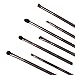 SIXPLUS GLAMOR 7pcs Makeup Brushes Set Eyeshadow Eyeliner with Makeup Bag