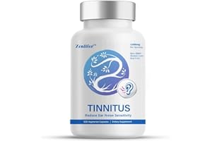 Zenlifer Herbs 1200MG Tinnitus Relief Supplement,Tinnitus Relief for Ringing Ears, Relieve Ear Ringing & Reduce Ear Noise, 120 Capsules