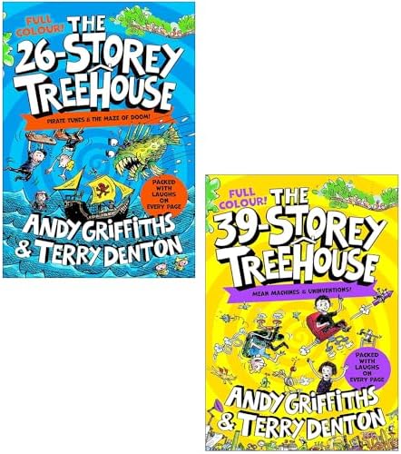 The Treehouse Storey Series 12 Books Collection Set by Andy