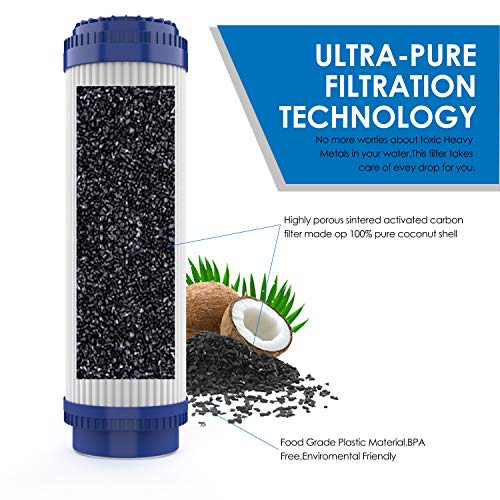 SimPure Alkaline Filters Replacement Kit for (6 Stage Ro Filters