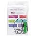 Chew Jewelry Brick Stick XXT Sensory Chew Necklace by ARK (Extra Extra Tough, Forest Green, Smooth)