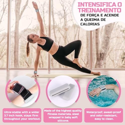 Peso de Pulso, Pesos de Pulso para Mulheres E Homens * 2, Caneleira, Peso Ajustável para O Pulso, Peso de Pulso 900G, Pesos de Braço para Caminhada, Tornozeleira Academia, Peso de Perna