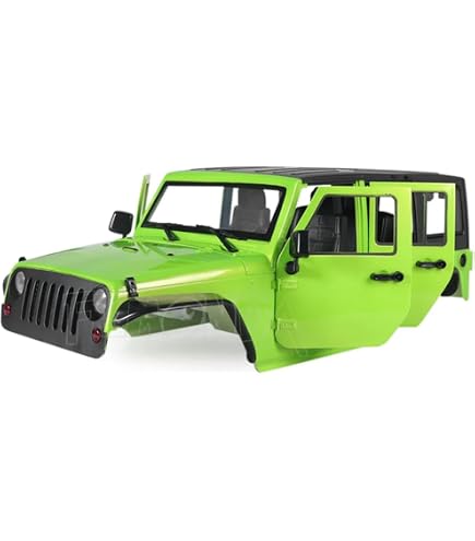 1/10 Scale Mini Clear Body Shell For RC Drift Cars - Fits 210-225mm Wheelbase, Tamiya Compatible