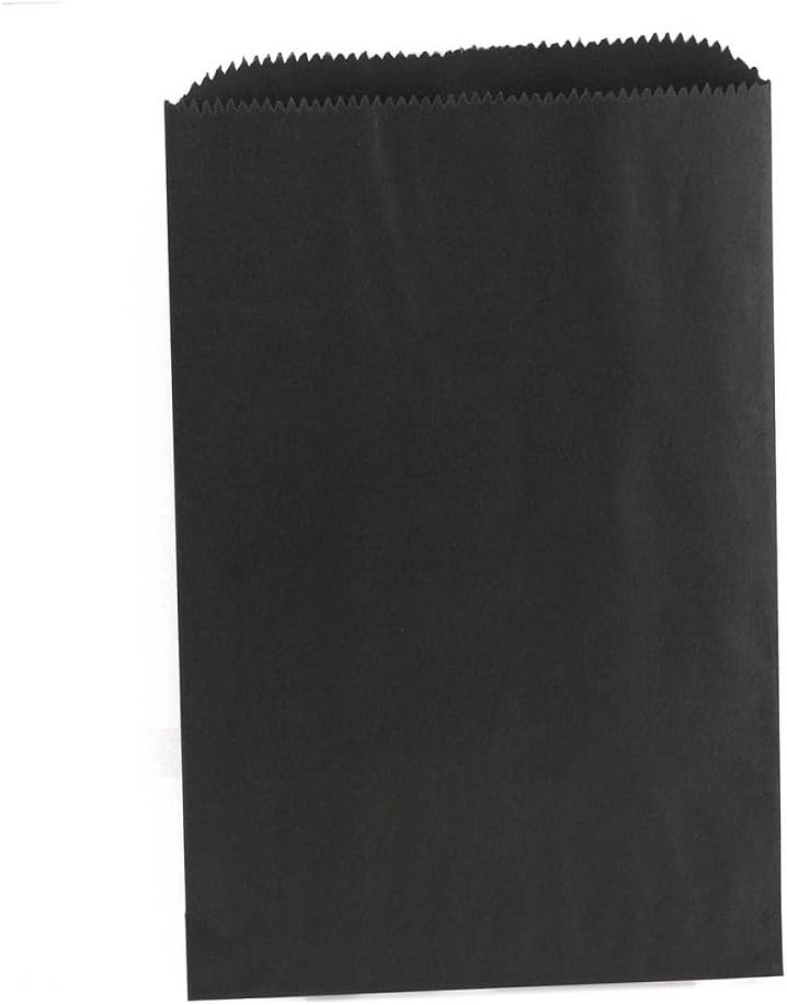 Hygloss Lime Green Paper Bags - 100 Pack Of Flat Bottom Gift Bags, 3.5x6x11 Inches
