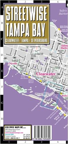 Streetwise Tampa Map Laminated City Center Street Map Of Tampa Florida Folding Pocket Size Travel Map With Trolley Lines Streetwise Maps 9781886705609 Amazon Com Books