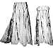 Agan Traders Women's 2024 Fall Tie-dye High Waistband Bohemian Maxi Skirt - A Line Flared Long Skirts for Women