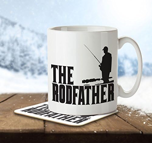 The Inky Penguin The Rodfather - Mug and Coaster By Inky Penguin