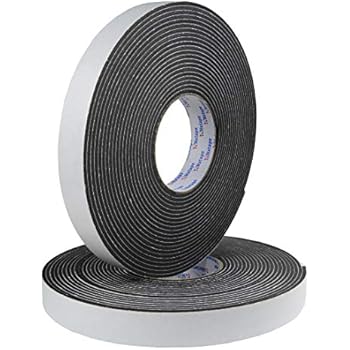 Hxtape High Density Foam Tape,Single Side Adhesive,Soundproofing Waterproofing Insulation Foam Gasket Tape Weather Strip (1/8