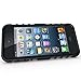 ykooe iPod Touch 7 Case, Touch 6 Case, Touch 5 Case, Heavy Duty Protective Cover Dual Layer Hybrid Shockproof Protective Case with Stand for Apple iPod Touch 5 6 7