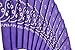 T&Z 100% Cotton 12 Pack Fine Bandanas Professional Factory Manufactured (Purple)