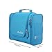 ProCase Toiletry Bag with Hanging Hook, Organizer for Travel Accessories, Makeup, Shampoo, Cosmetic, Personal Items, Bathroom Storage with Hanging, Large, Blue