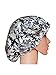 LITHER Mulberry Silk Hat Head Cover Bonnet Sleep Cap for Hair Beauty