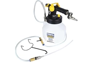 Mityvac MV7102 Fluid Extractor Dispenser for Evacuating, Topping-Off, Refilling Reservoirs or Bleeding Hydraulic Brake/Clutch Systems, 2.5 Quart, 120 PSI, Compressed Air, Vacuum or Positive Pressure