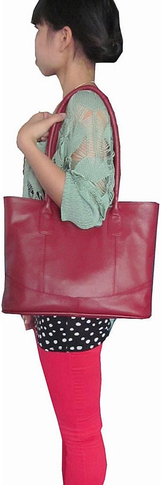 amerileather casual leather tote