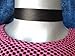 Soft Black Leather Choker Collar Necklace - Size Large