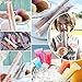 Popsicle Holder Bags Mermaid and Shark Ice Pop Sleeves Freezer Reusable Popsicle Covers 10 Pc