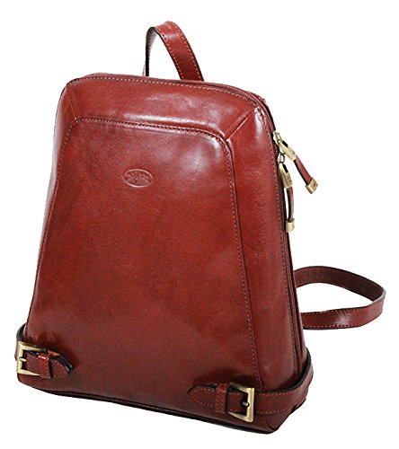 Katana Calfskin Leather Backpack K 82358 Brown brown One Size