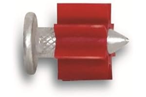 Powers Fastening Innovations 50044 Drive Pin 2-1/2-Inch Length 0.300 Head 0.145 Shank Diameter, 100 Per Box
