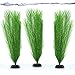 SunGrow Aquarium Plants, Decorative Silk Fiber, Plastic Faux Feather Grass, Gives Shade and Beautiful Environment to Aquatic Animals, Perfect for both Saltwater and Freshwater Tanks, 3 Pcs per packthumb 3