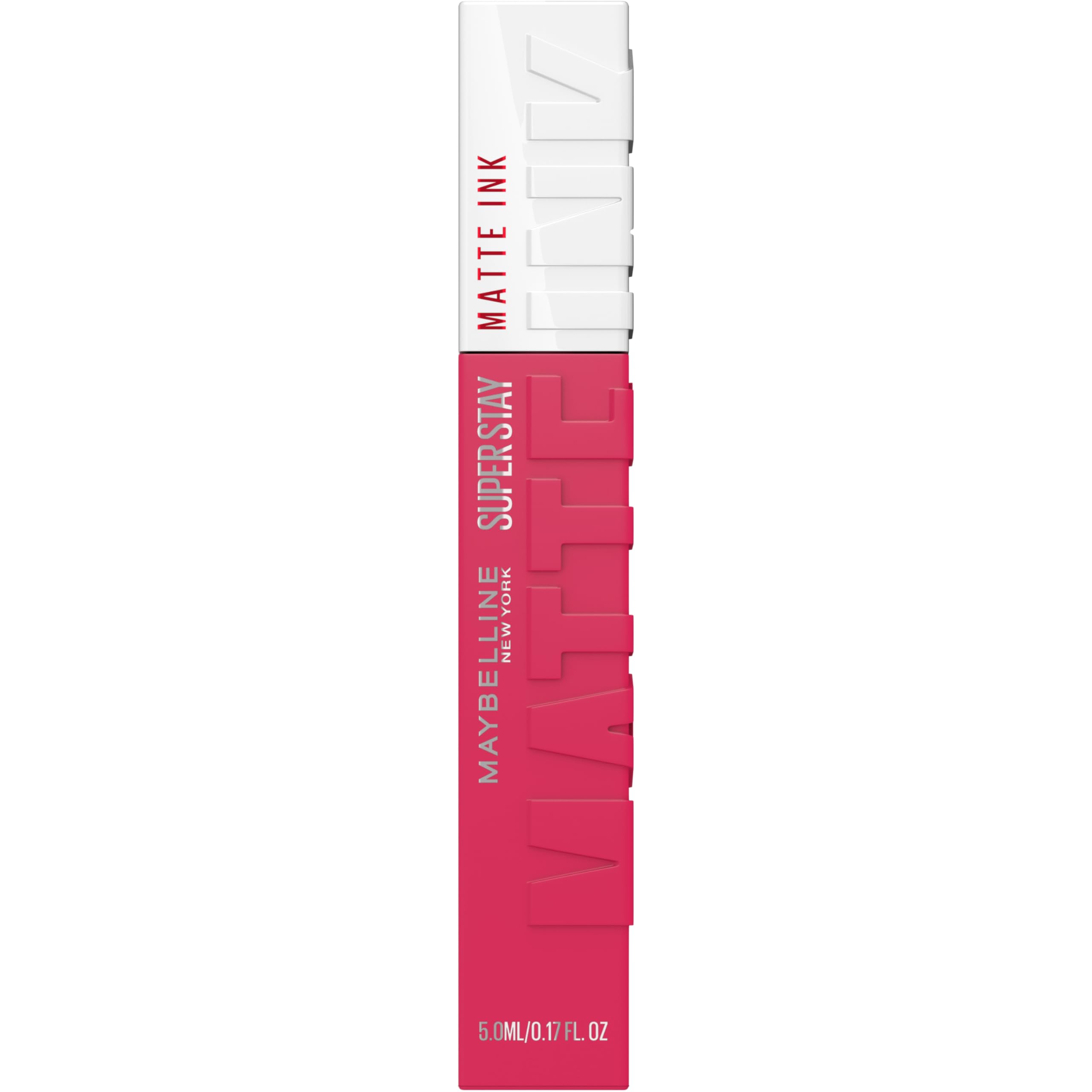 Maybelline New York Lipstick, Super Stay Matte Ink Pinks, Liquid, Matte and Long-Lasting, No. 150 Pathfinder, 5 ml