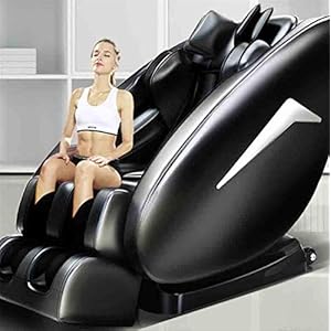 L.HPT Multifunction Massage Chair with Heat and Music, Zero Gravity, Home Automatic Armchair – Low Noise – 12 Massage Techniques(2023 New Model)