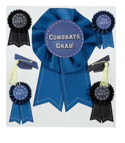 Jolee's Boutique Dimensional Stickers, Graduation Caps and Ribbons