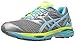 ASICS Women's Gel-Cumulus 18 G-TX Running Shoe, Aluminum/Aquarium/Neon Lime, 8.5 M US