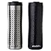 Aladdin Vacuum Insulated Stainless Steel Mug, 16oz, Black Cross and Black On Black