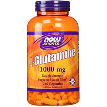 Now Foods L-Glutamine 1000 mg - 240 Capsules