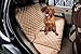 ZQ Waterproof Padded Anti-slip Dog Car Seat Cover Bench Seat Protector for Pets(Bench, Tan)
