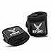 Stoic Wrist Wraps Weightlifting, Powerlifting, Cross Training, Bodybuilding with Thumb Loop. Professional Grade for Gym Workout, Men and Women Weight Lifting and Strength Training Black 36 Inch