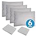 King Size Bed Sheets - 6 Piece 1500 Supreme Collection Fine Brushed Microfiber Deep Pocket King Sheet Set Bedding - 2 Extra Pillow Cases, Great Value, King, Classic Stripe Gray