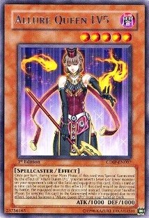 Yu-Gi-Oh! - Allure Queen LV5 (CDIP-EN007) - Cyberdark Impact - 1st Edition - Rare