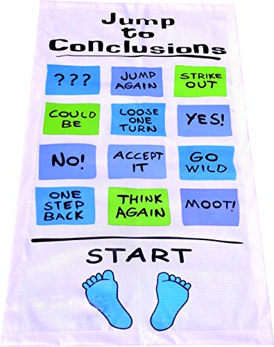 Initech Jump to Conclusions Mat Office Space 24 x 40 in.